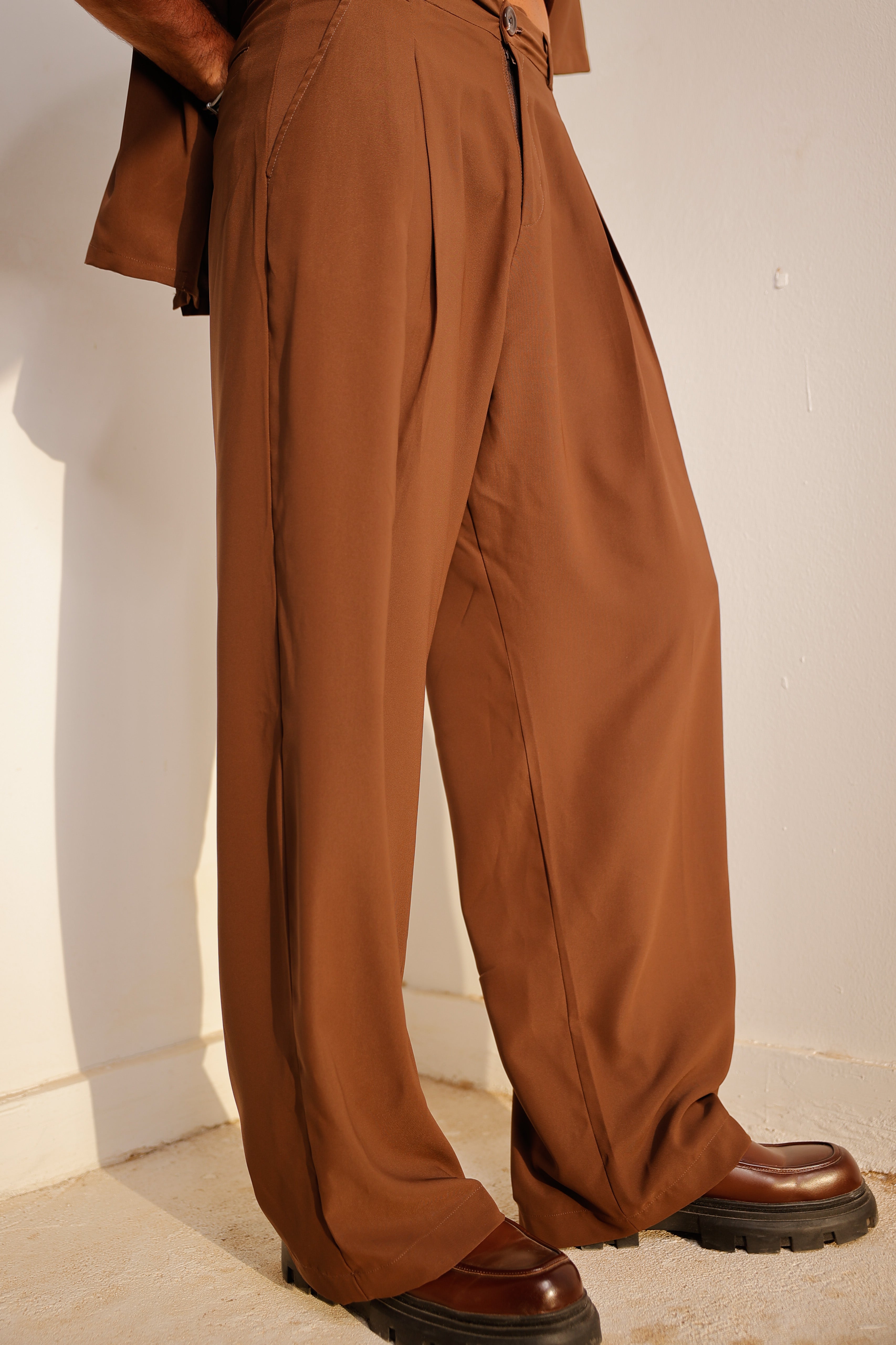 RAZ-09 WIDE LEG / CLAY