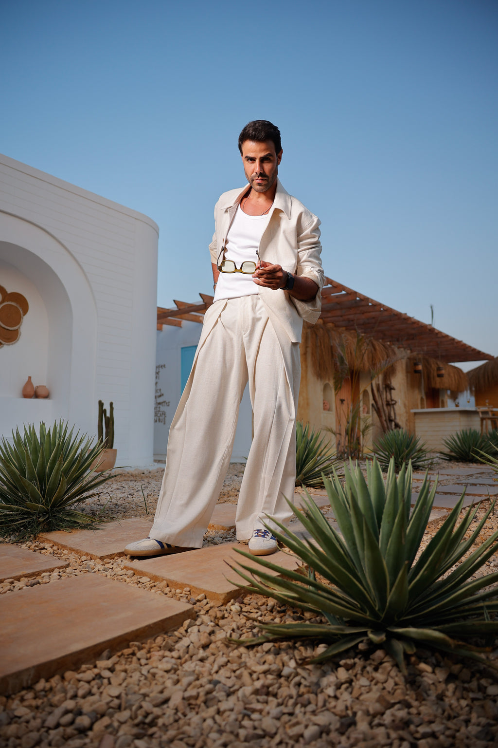 RAZ-06 WIDE LEG / SAND